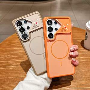 ฝาครอบด้าน TPU ปกป้องเลนส์ที่เป็นเอกลักษณ์สำหรับ <span class=keywords><strong>iPhone</strong></span> เคสโทรศัพท์แม่เหล็กแรงสำหรับ Samsung S26 Plus เคสโทรศัพท์อัลตร้า - Product Image 3