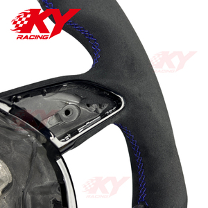 Racing Custom LED RPM Carbon Fiber Steering Wheel for Audi RS3 RS4 RS5 RS6 RS7 A1 <b>A3</b> A4 A5 A6 A7 S3 S4 S5 S6 S7 S8 SQ5 - Product Image 3