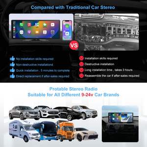 Écran stéréo de voiture sans fil universel YSLONG 10,26 pouces avec CarPlay pour voiture <span class=keywords><strong>Toyota</strong></span> <span class=keywords><strong>Corolla</strong></span> - Product Image 2