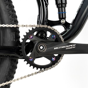 Bicicleta de Montaña Soft-Tail M6100 de 12 Velocidades con Frenos de Disco Hidráulicos, Suspensión Delantera/Trasera, Cuadro de Aluminio con Amortiguación de Aire ZD003 Hidráulica - Product Image 5