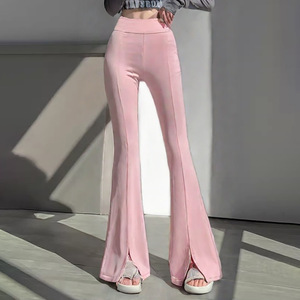 All'ingrosso stile europeo americano da ragazza <span class=keywords><strong>pantaloni</strong></span> lunghi Casual da donna <span class=keywords><strong>pantaloni</strong></span> dimagranti a <span class=keywords><strong>vita</strong></span> <span class=keywords><strong>alta</strong></span> da <span class=keywords><strong>bambina</strong></span> - Product Image 2