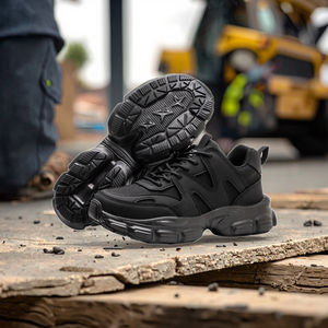 Offre Spéciale usine femmes antistatique Anti-Smash sport Style chaussures <span class=keywords><strong>de</strong></span> sécurité léger en acier orteil respirant volant tricot travail - Product Image 5