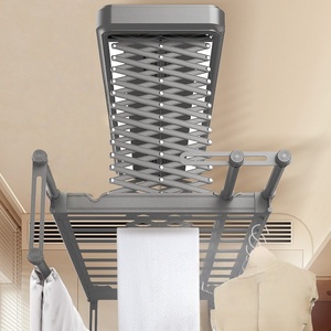 Séchoir à linge électrique intelligent, réglable en hauteur, télécommandé, robuste et personnalisable pour les balcons domestiques - Product Image 6