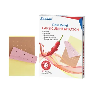 New Product Herbal Pain Patch Chinese Capsicum Plaster With Far Infrared Medicated