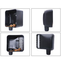 Couvercles de rétroviseurs latéraux de porte à Led de haute qualité avec clignotants à Led pour Jeep Wrangler Jk Car rétroviseurs latéraux à Led