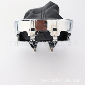 Volkswagen Sagitar Gear <b>Shift</b> <b>Knob</b> 1JK0 711 113 Black Leather Grain Ergonomic Design - Product Image 3