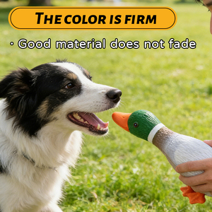 Juguete de Peluche para Perros con <span class=keywords><strong>Sonido</strong></span>, Cepillo de Dientes, Diseño de Ganso, Gaviota o Pato, con Alas Suaves y Ojos Grandes - Product Image 1