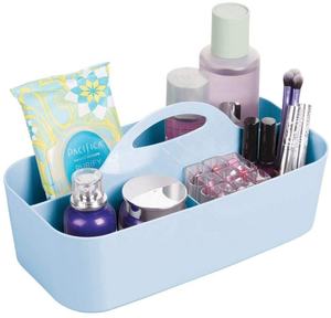 HOT Selling Plastic Makeup Storage Organizer Caddy Tote, Storage Box