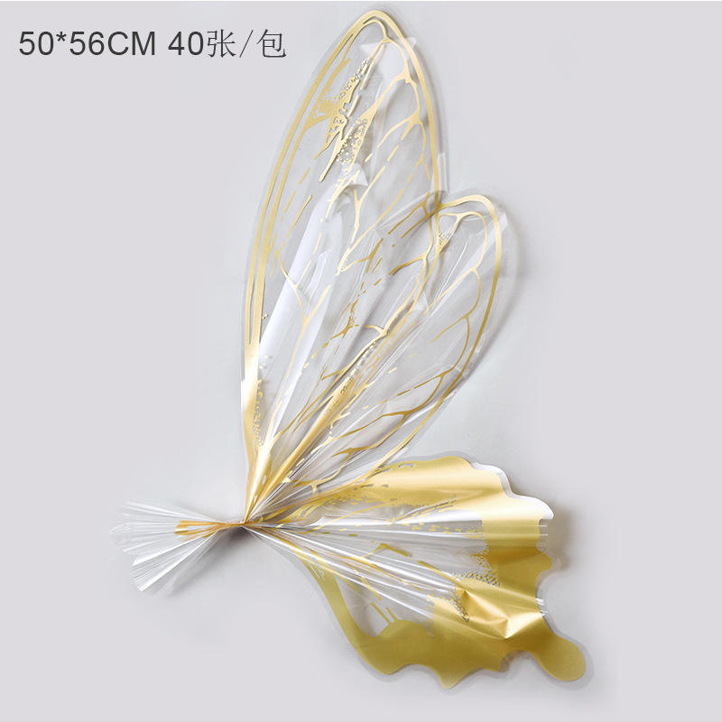 คริสตัลผีเสื้อ K ทอง40ชิ้น