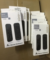 Meilleure vente, meilleure vente, M8, souris vocale, Air, universelle, rechargeable, 2.4g, Fly, clavier sans fil, Mini TV, télécommande