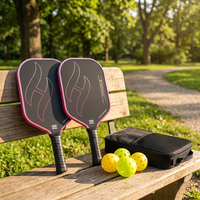 Raquette de pickleball T700 sans cadre, 16 mm, haute qualité, portable, avec noyau en nid d'abeille PP, pour le divertissement, l'entraînement et l'utilisation par les enfants
