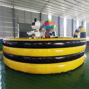 Castillo Inflable Redondo para Fiestas, Tipo Moonwalk, Material de PVC, Certificado CE, Uso Comercial, Castillo Inflable para Fiestas - Product Image 6