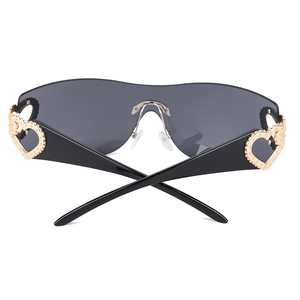 <span class=keywords><strong>Lunettes</strong></span> de soleil tendance mode européenne et américaine, <span class=keywords><strong>lunettes</strong></span> de soleil tendance de rue, <span class=keywords><strong>lunettes</strong></span> rondes pour femmes, <span class=keywords><strong>BO</strong></span> 96379 - Product Image 5