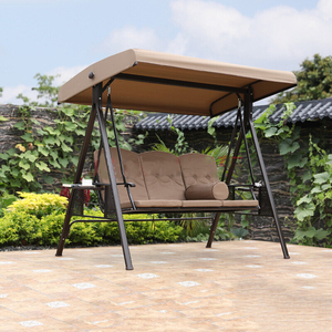 Modern <strong>Garden</strong> Supplies Hammock Canopy Soft <strong>Bench</strong> Seat Chair 3 Seater <strong>Garden</strong> <strong>Swings</strong> Outdoor Patio Hanging Chill Chair With Stand - Product Image 5