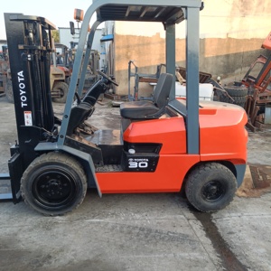 Orijinal Kullanılmış <span class=keywords><strong>Toyota</strong></span> ZN <span class=keywords><strong>30</strong></span> Dizel Forklift 3 Ton Yükleme Kapasitesi Bir Yıl Garantili - Product Image 2
