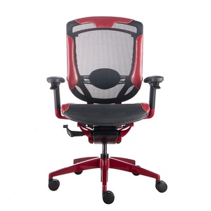 Chaise de bureau ergonomique moderne à dossier haut pivotant Ergohuman Bifma confortable - Product Image 2