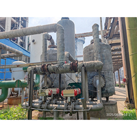Usine d'extraction de gaz CO2 pour la production de CO2 liquide pur utilisé dans l'industrie des boissons gazeuses et de la bière