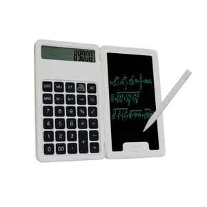 Calculadora digital gráfica de negocios al por mayor de fábrica, calculadora electrónica de oficina con tableta de escritura LCD de 5 pulgadas