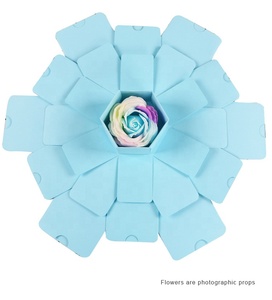 <span class=keywords><strong>Album</strong></span> <span class=keywords><strong>Photo</strong></span> Scrapbook fait à la main, 3d, cadeau d'anniversaire, personnalisé, boîte <span class=keywords><strong>Surprise</strong></span> hexagonale en papier - Product Image 4