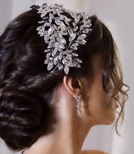 Nouveau dîner luxe grillage vêtements créatifs chapeaux rétro tête bijoux mariage cheveux accessoires mariée tête pièce - Product Image 1