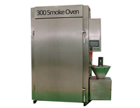 Machine à fumer professionnelle pour viande, poisson et poulet, four à fumer en acier inoxydable SUS304 pour viandes et poissons fumés