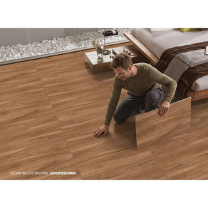 กระเบื้องพอร์ซเลนลายไม้ Kadar Wood Crema ขนาด 600x1200 มม. สีเบจ คอลเลคชั่นสำหรับปูพื้นและผนัง - Product Image 6