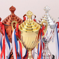 Trophée en métal de sport personnalisé de haute qualité Trophées de jeux Trophée de la coupe en métal gagnant de la danse