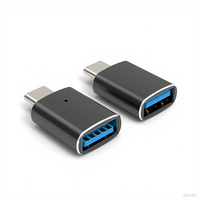 Nouvel adaptateur OTG USB Type C femelle vers USB 3.0 A mâle pour chargeur de téléphone, batterie externe et chargeur de voiture
