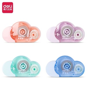 Ruban correcteur Deli 5m en forme de nuage, papeterie pour étudiants - Product Image 1