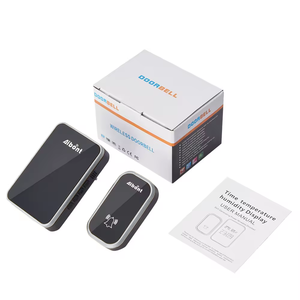 Kit de sonnette de porte sans fil Aiben T295-BS étanche à brancher sur prise murale avec portée de 200 m, idéal pour les sonnettes de porte numériques à brancher sur prise avec humidité - Product Image 6