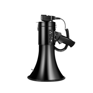 Mégaphone portable Leigongwang CR-87 50W, haut-parleur Bluetooth d'extérieur avec batterie, double alimentation USB - Product Image 2