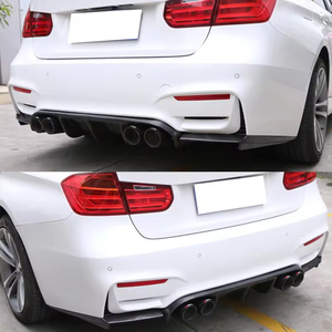 Hot Sale M3 F80 M4 F82 F83 Carbon Fiber Rear Diffuser for BMW M3 F80 M4 F82 F83 Car Rear Bumper Under <b>Lip</b> <b>Splitter</b> - Product Image 5
