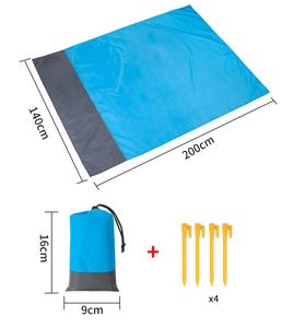 Waterproof Portable Beach Sand Free Camping Mat Travel <b>Picnic</b> <b>Blanket</b> in Pouch - Product Image 3