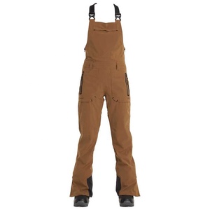 ZN-Winter Women One Pieces Womens Snowsuit Trajes <span class=keywords><strong>de</strong></span> esquí impermeables Snow Pant <span class=keywords><strong>Tirantes</strong></span> - Product Image 3