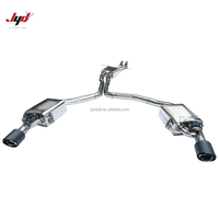 Tuyau d'échappement haute performance pour Audi A6/A7/C7/C8 2.0t/3.0t en acier inoxydable, épaisseur 1,2 mm, 2 entrées