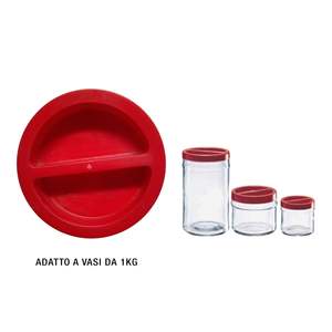 Tapón Rojo para Frascos de Laboratorio Ortes en Tamaños de 2500/3500/5000 gramos - Product Image 2