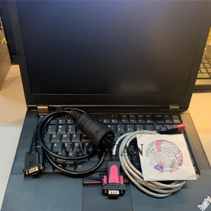 <b>USB</b> <b>Key</b> and DB9 to 9-pin Deutsch Cable Excavator Tool for Liebherr Service Sculi Crane Liebherr Software V2.14.2 Diagnostic Tool - Product Image 5