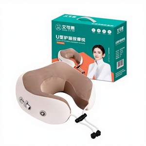 Ai Ke Xiong Manual-Wired Control Massage <b>Pillow</b> U-Shape Shoulder Cervical Spine Neck Massager Kneading Neck Protector Neck Care - Product Image 1