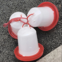 Abreuvoirs manuels en plastique pour poulets de 1L à 14L, élevage d'animaux, poulailler, poussin, poule, abreuvoir à eau