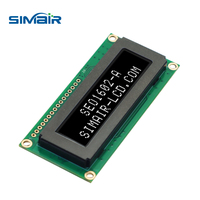 Modul LCD 2.34 inci, layar OLED Dot matrix karakter 1602, layar LCD monokrom karakter HD