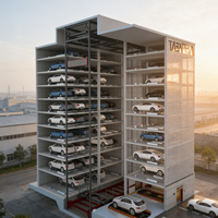 Plateforme élévatrice automatique pour abri de voiture Smart Robot Tabitha PCY-D, capacité de charge de 2500 kg et garantie de 5 ans