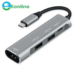 Usb Type C Type-C Hub Naar Hdtv 4K Usb 3.0 2.0 3 Adapter Dex Station Voor Macbook pro 2017 Samsung Galaxy Note 8 S8 S9 +