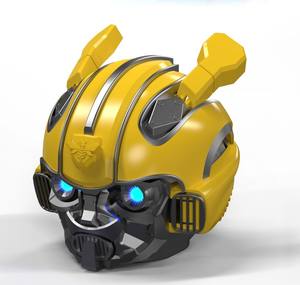 Haut-parleur sans fil Bluetooth pour enfants, caisson de basses, jaune abeille, haut-parleur sans fil portable - Product Image 1