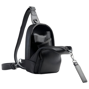 Bolso Bandolera Unisex CCW - Cierre Magnético de Acceso Rápido, Funda Universal Oculta (Negro PU Patrón Sólido) Poliéster - Product Image 1
