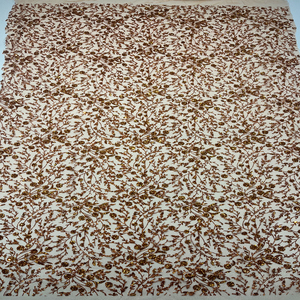 Nhiều màu vải dày đặc phiên bản long lanh pha lê sequin ren lưới tinh tế lỗ tròn sequin Châu Phi buổi tối ăn mặc vải ren - Product Image 5