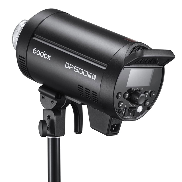 Godox DP600III-V Built-in 2.4G Wireless Professional Studio Strobe Flash Light for Wedding Fashion Advertising Photography
