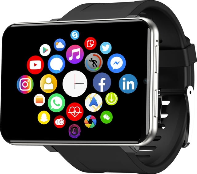 2.86inch Big Face Relojes Smart Watch 2024 GPS Google Play 3+32GB 2880mAh Battery with HD Camera 4g Android Smartwatch