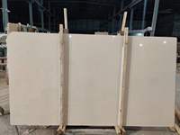 Projet de villa super blanc surface adoucie populaire carrelage calcaire extérieur Revêtement mural extérieur en marbre