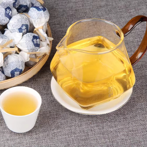 Thé Pu'er cru de Yunnan, Arbre Ancien d'Islande 2023 - Boules de <span class=keywords><strong>Dragon</strong></span> Sucrées au Sucre de Roche Apaisant - Product Image 4