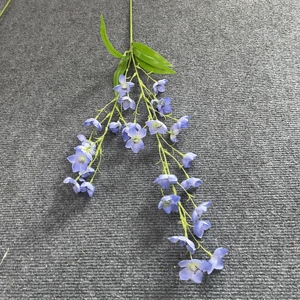 <span class=keywords><strong>Campanula</strong></span> Artificiale a Stelo Singolo in Seta per Centrotavola Boho e Decorazione Vaso Stile Rustico - Product Image 6